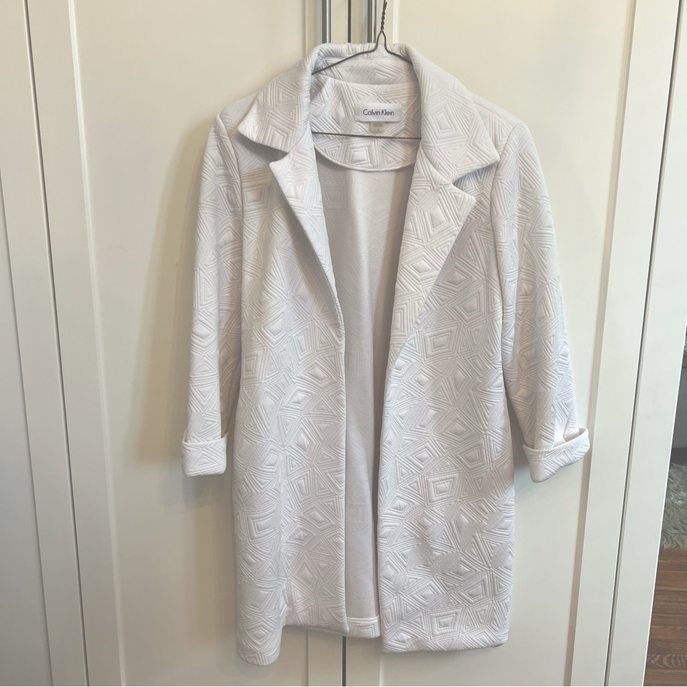 Calvin Klein SZ 4 White Blazer